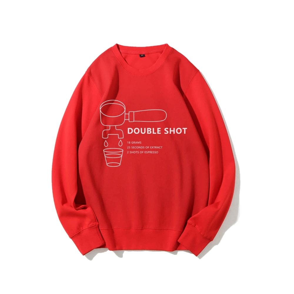 Double Shot Casual Crewneck Sweatshirt-moweekender