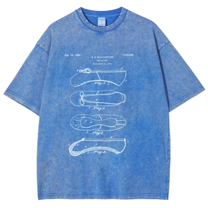 Ballet Unisex Fit Washed T-Shirt-moweekender