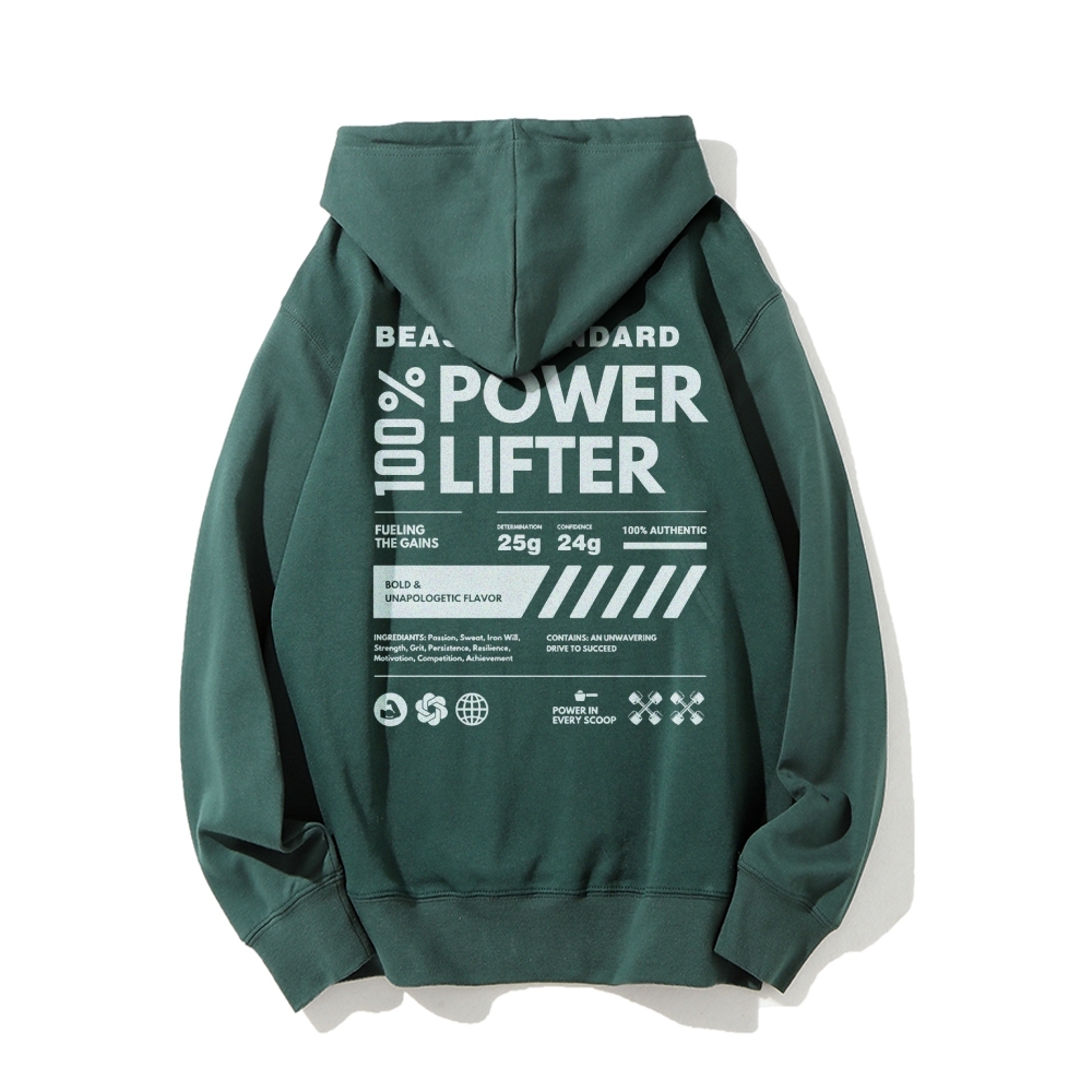 Power Lifter Casual Hoodie-moweekender