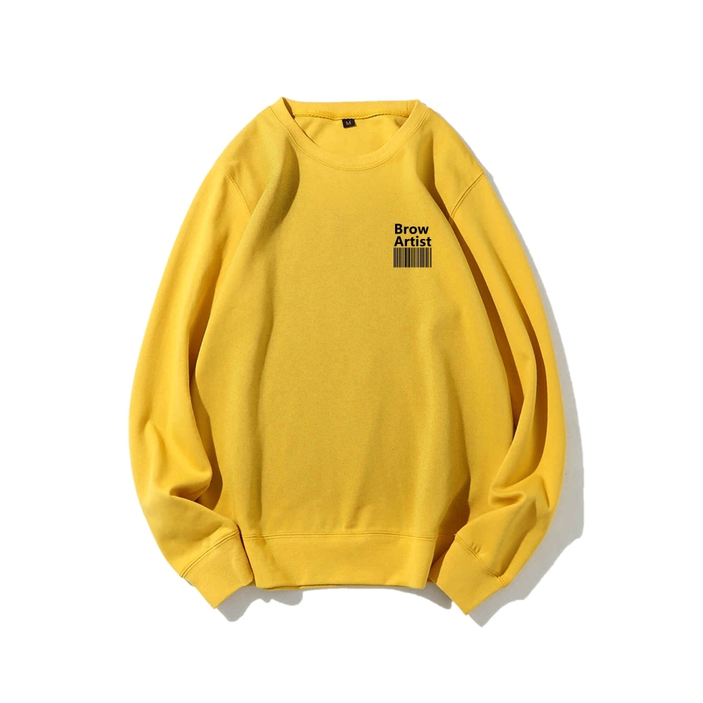 Brow Artist Casual Crewneck Sweatshirt-moweekender