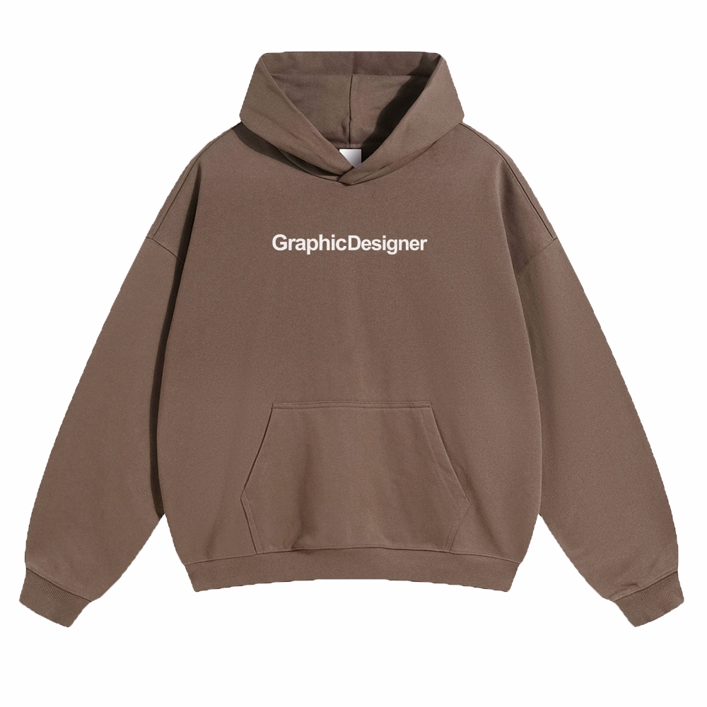 Graphic Designer Unisex Casual Anime Print Hoodie-moweekender