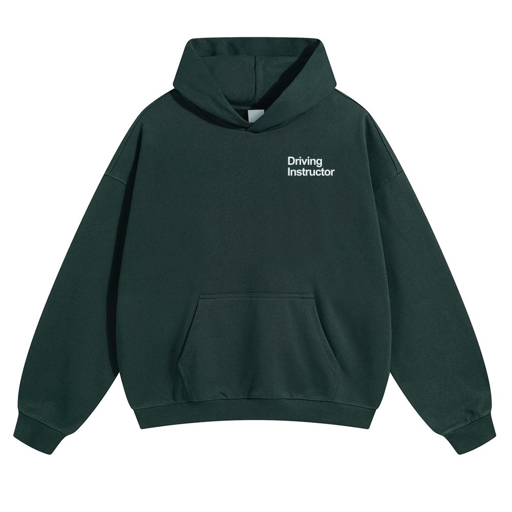 Driving Instructor Unisex Casual Anime Print Hoodie-moweekender