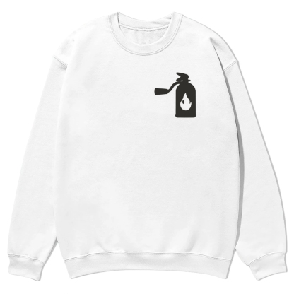 Firefighter Casual Crewneck Sweatshirt-moweekender