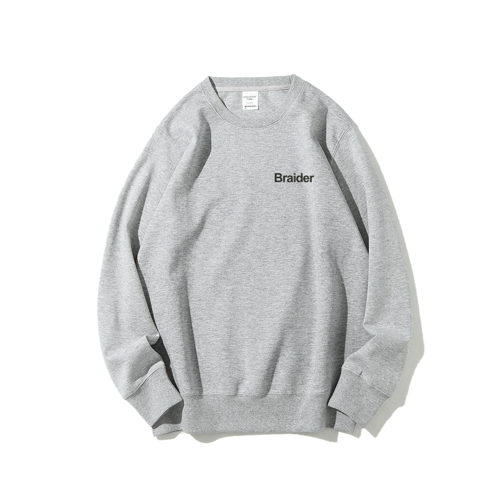 Braider Artist Casual Crewneck Sweatshirt-moweekender