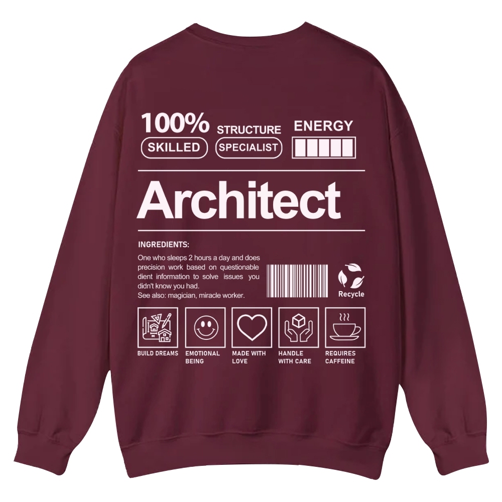 Architect Casual Crewneck Sweatshirt