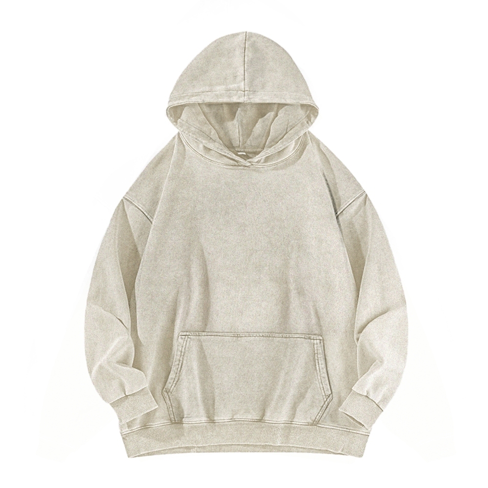 Powered By Pain Pre-Workout Casual Washed Hoodie-moweekender