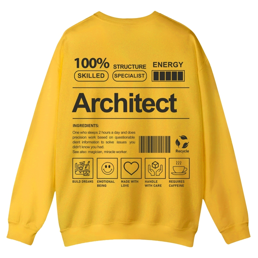 Architect Casual Crewneck Sweatshirt