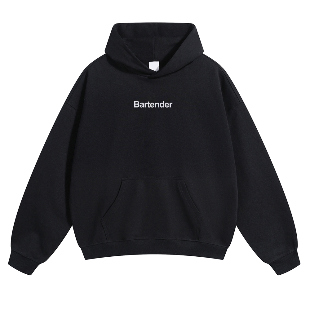 Bartender Unisex Casual Anime Print Hoodie-moweekender
