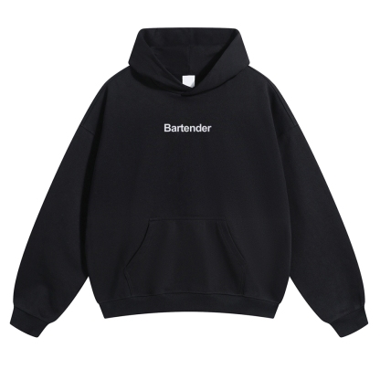 Bartender Unisex Casual Anime Print Hoodie-moweekender