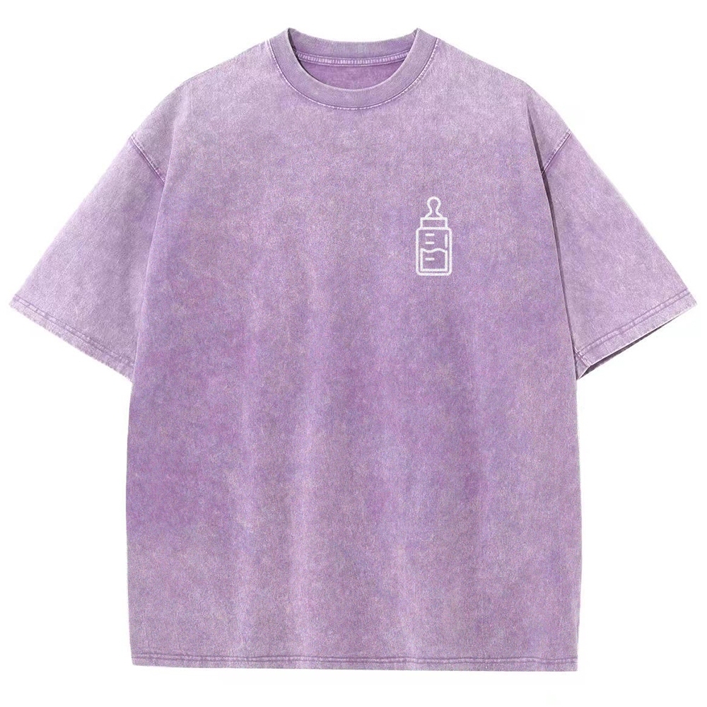 Childminder Unisex Fit Washed T-Shirt-moweekender