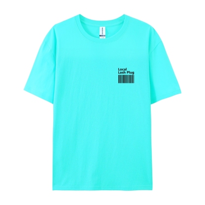 Local Lash Plug Casual Short Sleeve T-Shirt-moweekender