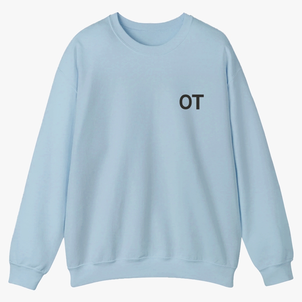 Occupational Therapist Casual Crewneck Sweatshirt-moweekender