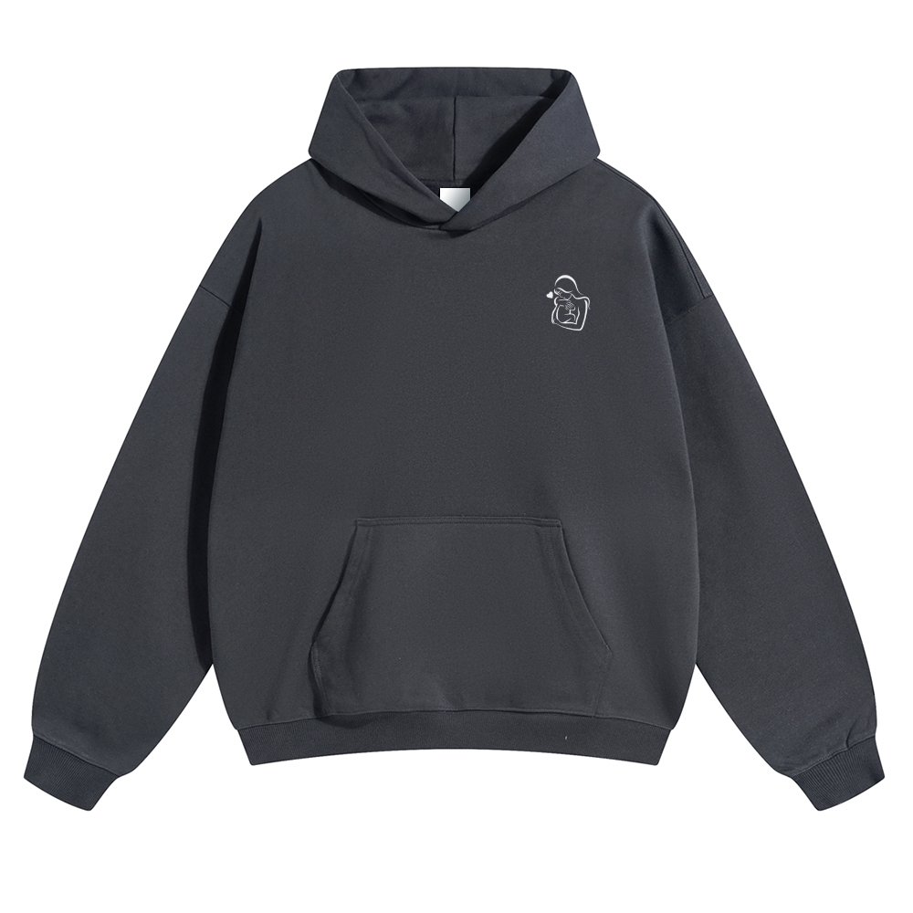 Mom Unisex Casual Anime Print Hoodie-moweekender