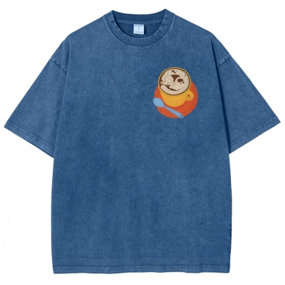 coffee lovers Unisex Fit Washed T-Shirt-moweekender