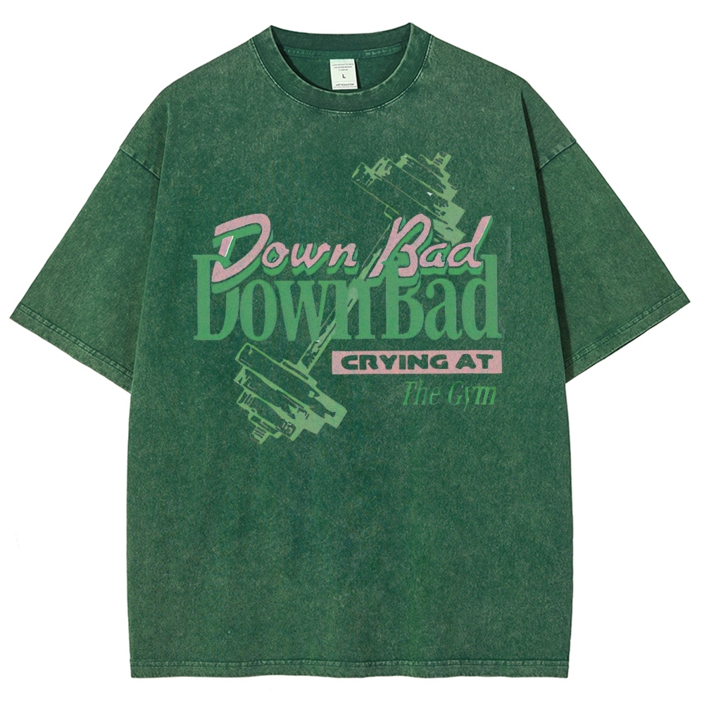 Down Bad Vintage Snowflake Washed T-Shirt-moweekender
