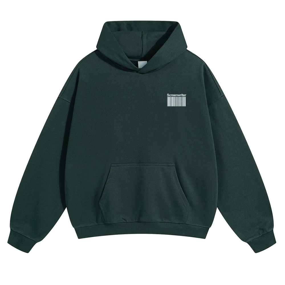 Screenwriter Unisex Casual Anime Print Hoodie-moweekender