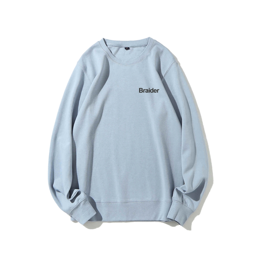 Braider Artist Casual Crewneck Sweatshirt-moweekender