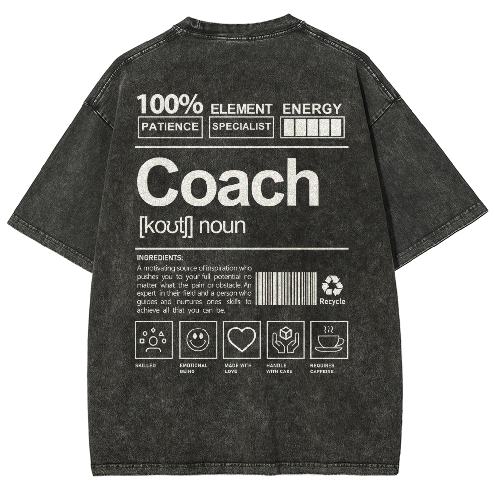 Coach Unisex Fit Washed T-Shirt-moweekender