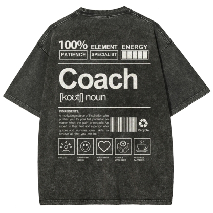 Coach Unisex Fit Washed T-Shirt-moweekender