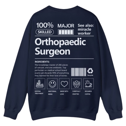 Orthopaedic Surgeon Casual Crewneck Sweatshirt