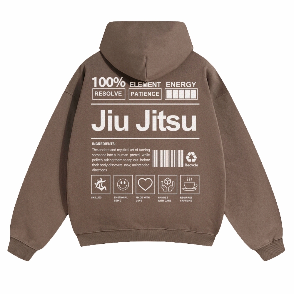 Jiu Jitsu Unisex Casual Anime Print Hoodie-moweekender
