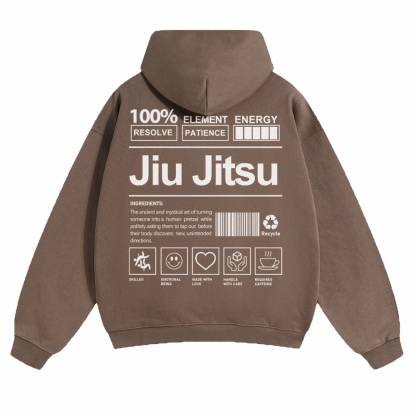 Jiu Jitsu Unisex Casual Anime Print Hoodie-moweekender