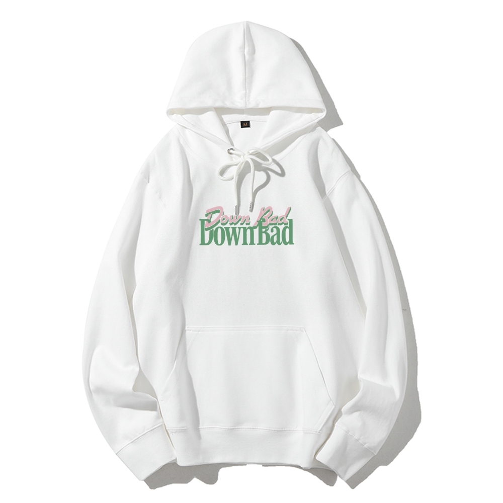 Down Bad Crying At The Gym Casual Hoodie