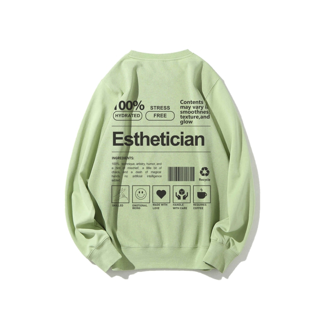 Esthetician Casual Crewneck Sweatshirt-moweekender