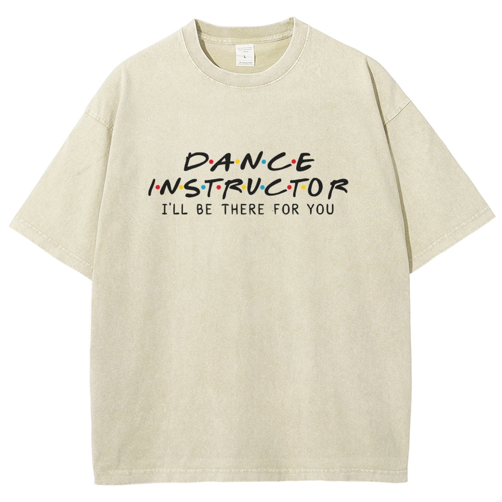 dance instructor Unisex Fit Washed T-Shirt-moweekender