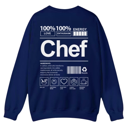 Chef Casual Crewneck Sweatshirt-moweekender
