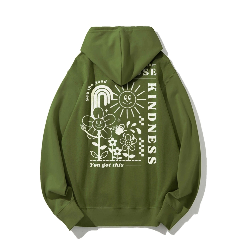 Choose Kindness Casual Hoodie-moweekender