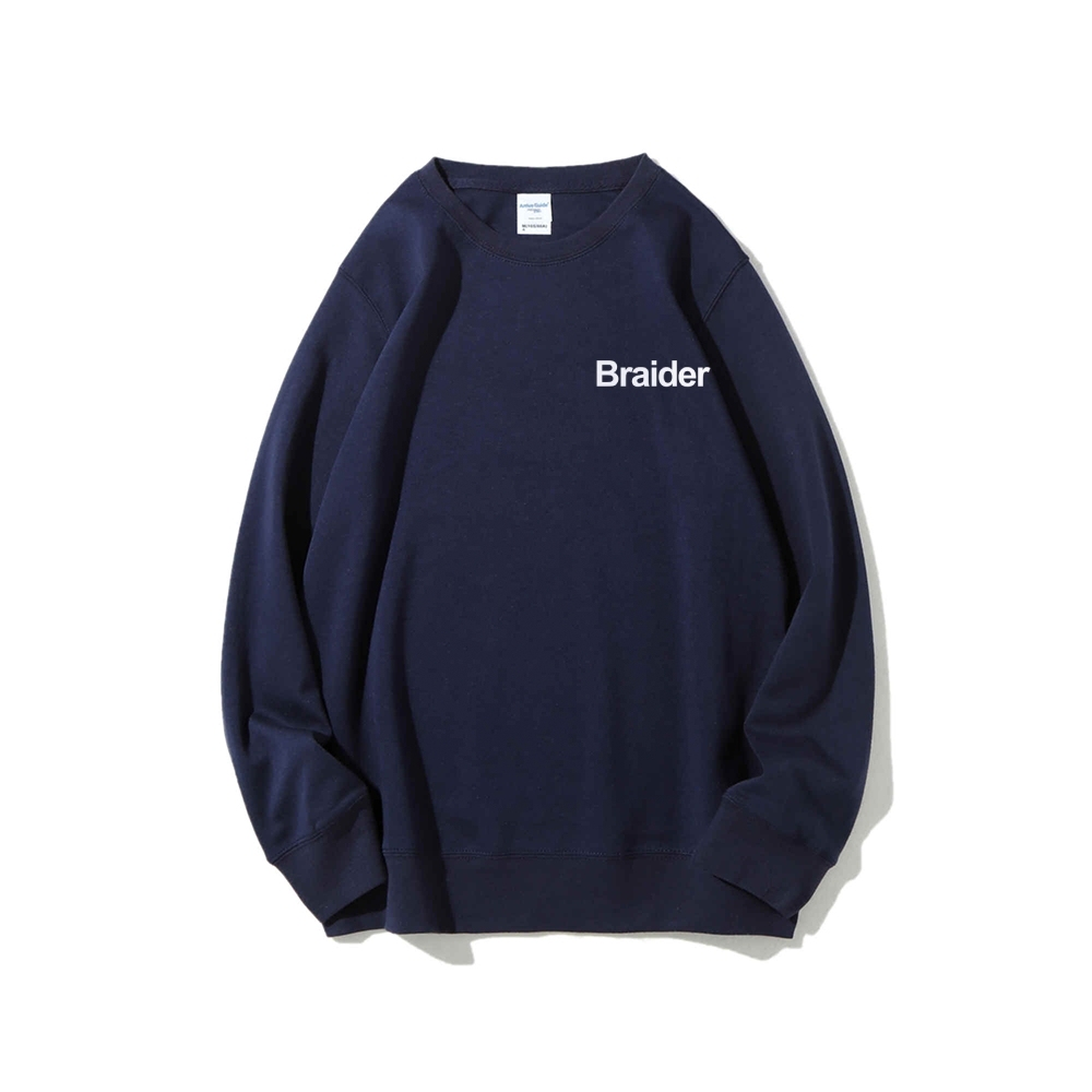 Braider Artist Casual Crewneck Sweatshirt-moweekender