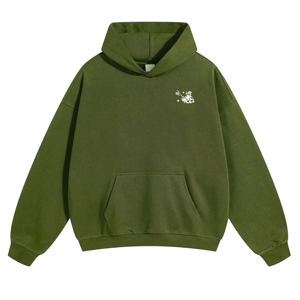 Lacrosse Player Unisex Casual Anime Print Hoodie-moweekender