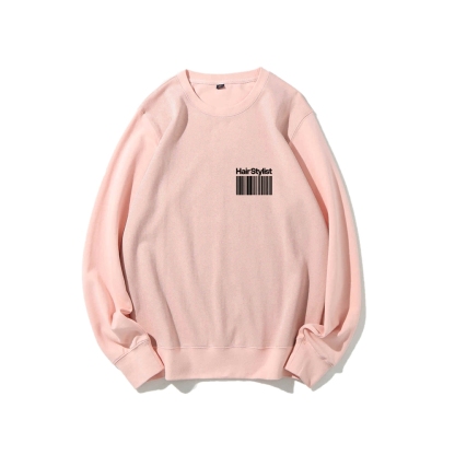 Hair Stylist Casual Crew Neck Sweatshirt-moweekender