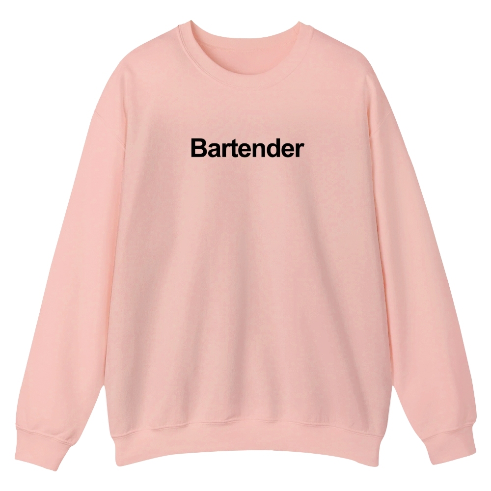 Bartender Printed Crew Neck Sweatshirt-moweekender