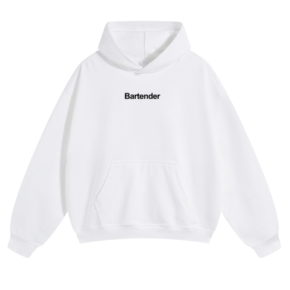 Bartender Unisex Casual Anime Print Hoodie-moweekender