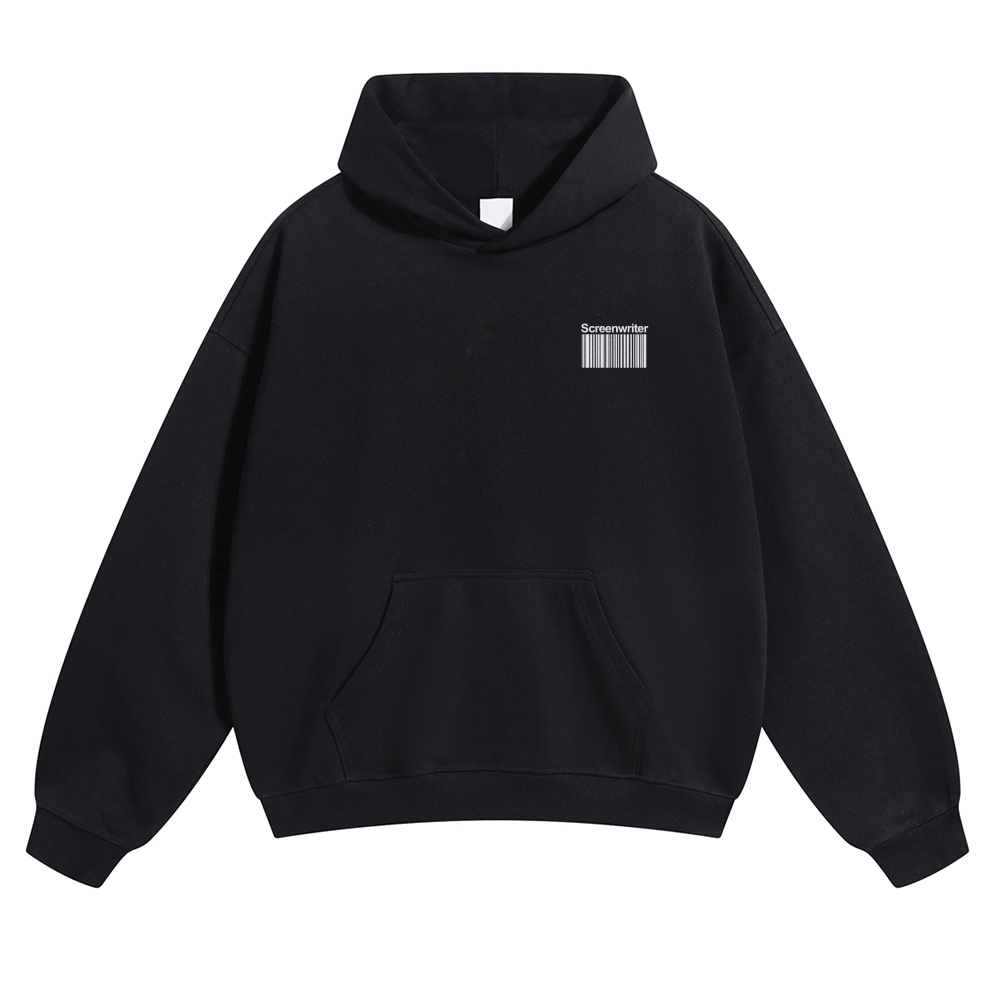 Screenwriter Unisex Casual Anime Print Hoodie-moweekender