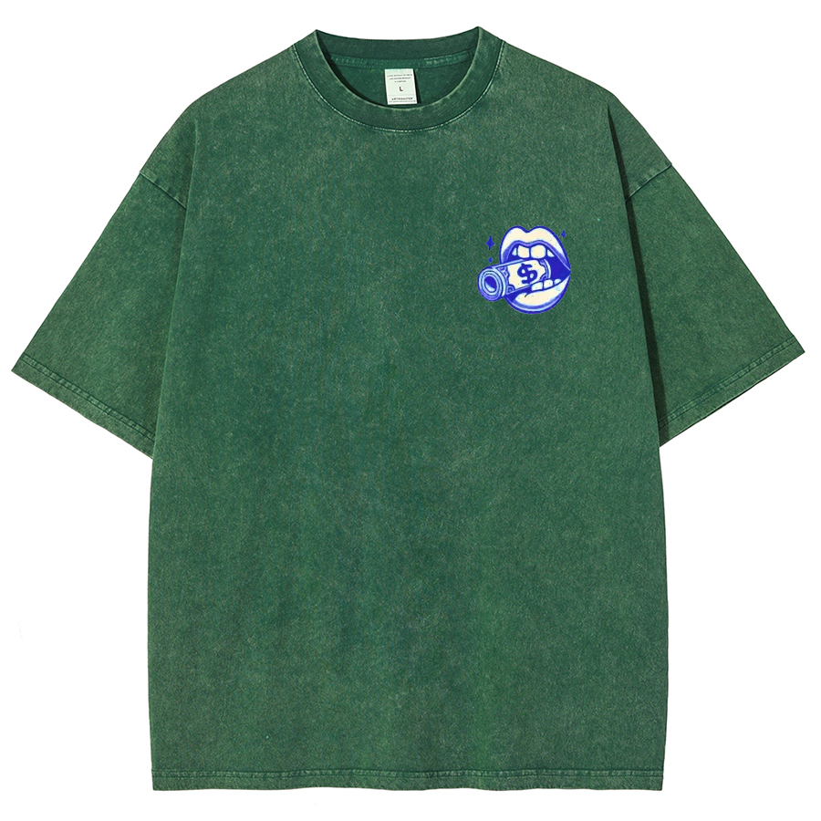 I'm Boring Baby Unisex Fit Washed Oversized T-Shirt-moweekender