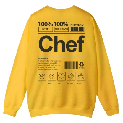 Chef Casual Crewneck Sweatshirt-moweekender