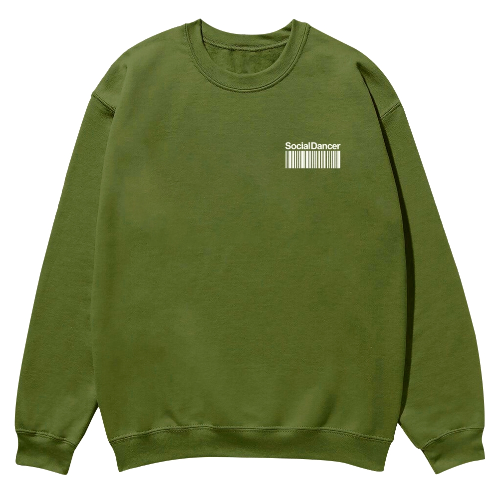 Social Dancer Casual Crewneck Sweatshirt-moweekender