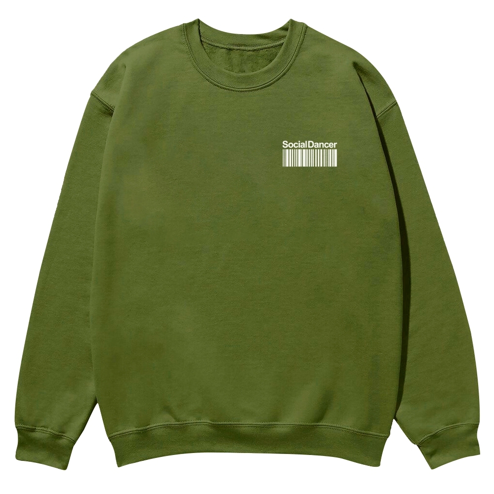 Social Dancer Casual Crewneck Sweatshirt-moweekender