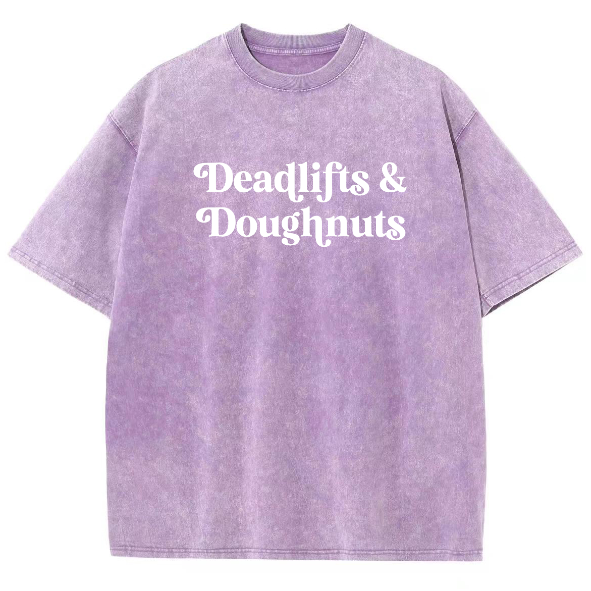 Deadlifts & Dounghts Unisex Fit Washed Oversized T-Shirt-moweekender