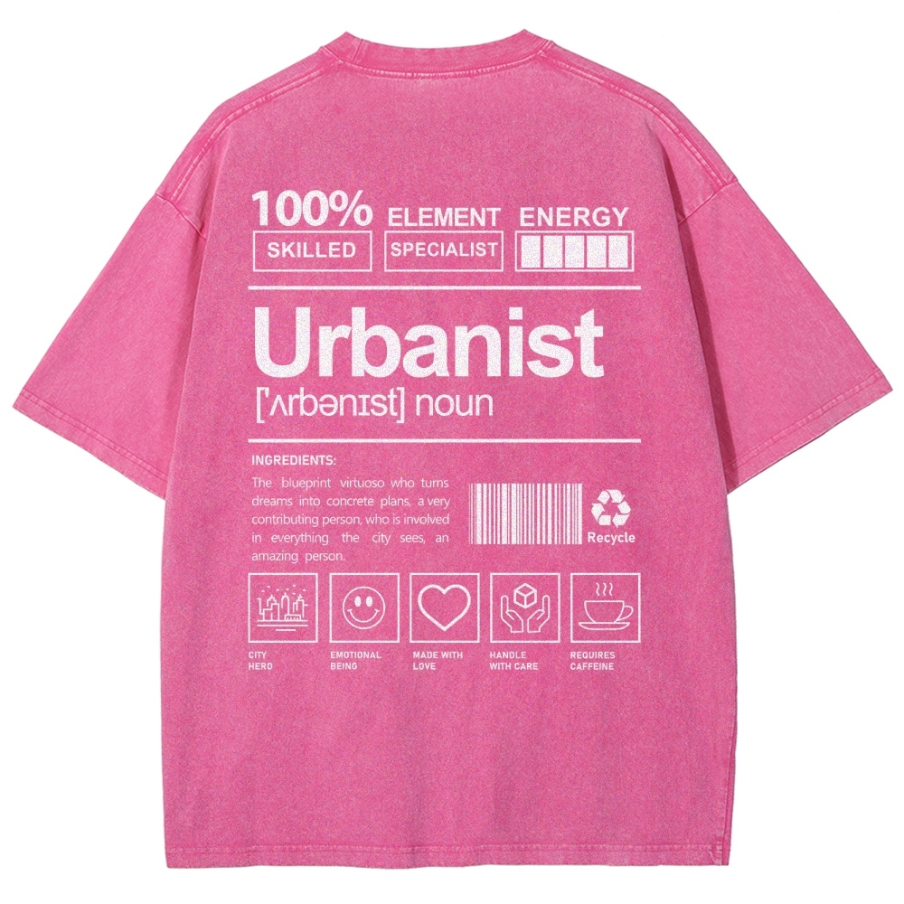 Urbanist Unisex Fit Washed T-Shirt-moweekender