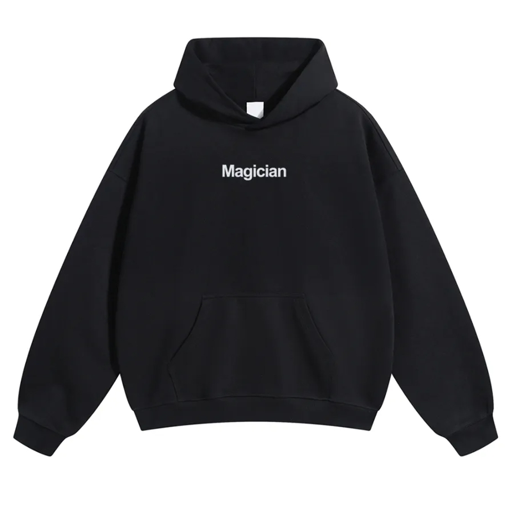 Magician Unisex Casual Anime Print Hoodie-moweekender