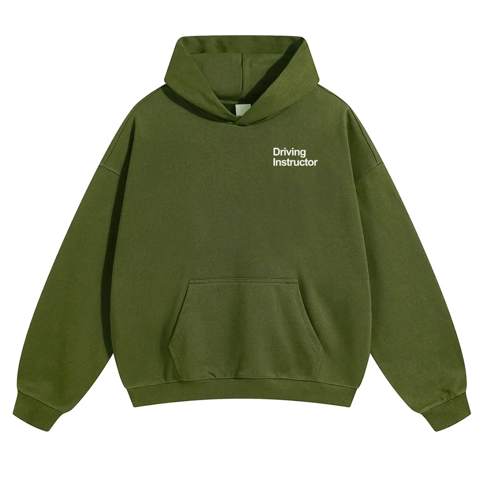 Driving Instructor Unisex Casual Anime Print Hoodie-moweekender
