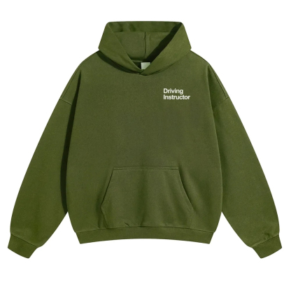 Driving Instructor Unisex Casual Anime Print Hoodie-moweekender