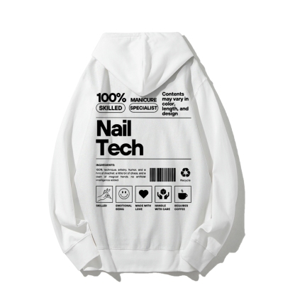Nail Tech Casual Hoodie-moweekender