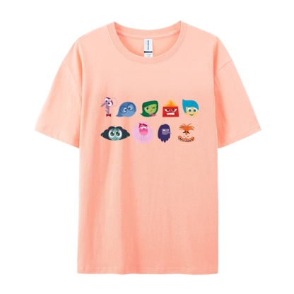 It's Okay To Feel All The Feels Casual Short Sleeve T-Shirt-moweekender