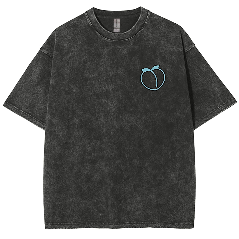 Leave Him And Invest In Your Glotes Unisex Fit Washed T-Shirt-moweekender
