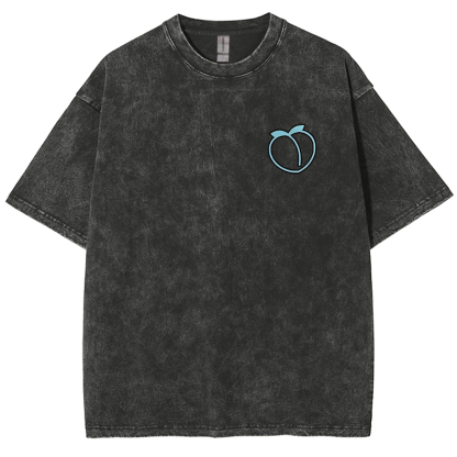 Leave Him And Invest In Your Glotes Unisex Fit Washed T-Shirt-moweekender